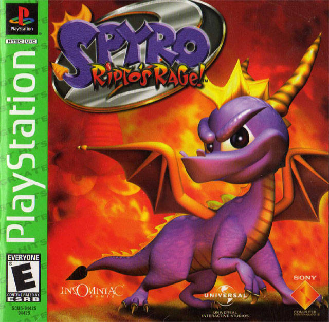 Spyro 2 - Ripto's Rage! . Greatest Hits U SCUS-94425 - Игры для PlayS